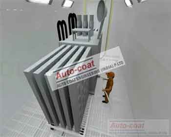 Downdraft Paint Booth