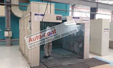 Dry Back Paint Booth