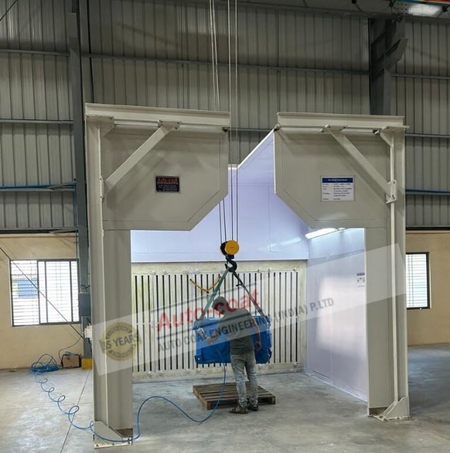 Gear Box Spray Paint Booth