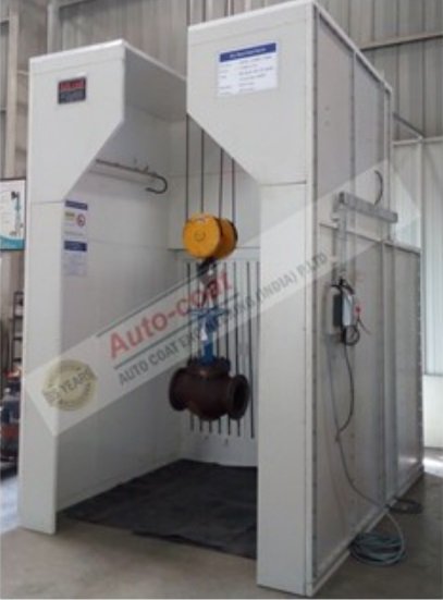 Paint Booth for Valves