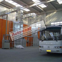 truck paint booth 