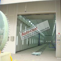large paint booth 